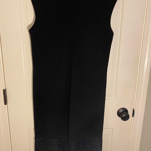 Vintage Leslie Fay black dress size 14 - Picture 6 of 11